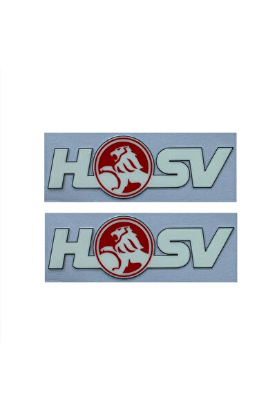 Choice 2 قطعة (عبوة من قطعتين) ملصق شعار سيارة بتصميم علم سباق HSV - إكسسوارا...