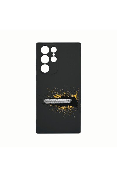 bestcase Силиконов калъф, съвместим със Samsung Galaxy S22 Ultra, с шарка на ...