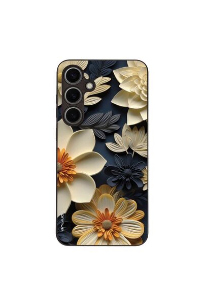 Sonique Θήκη 3D Flower Series για Samsung Galaxy S24 Plus Εκρού