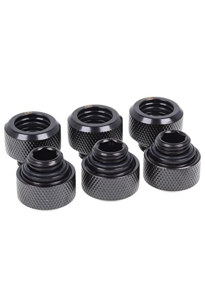 Alphacool Tuburi rigide tip țurțuri 13mm G1/4 (negre, pentru tuburi mozaic ac...