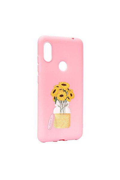 bestcase Husa Xiaomi Redmi Note 6 Pro, Sun Flower, rezistenta la uzura, anti-...