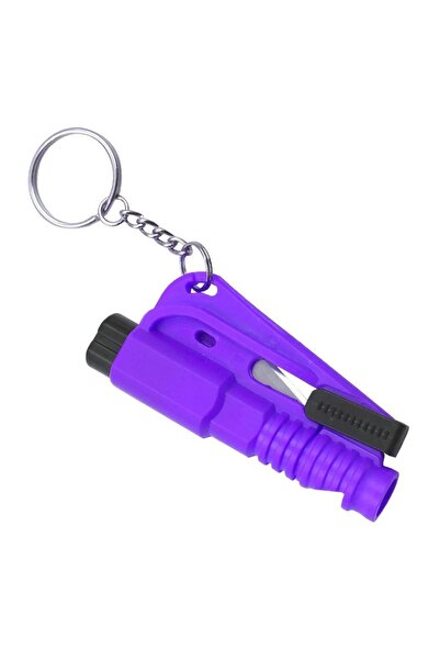 Choice4 1pc Purple Safety Hammer with Rescue Whistle, Car Escape Tool,2-in-1 ...