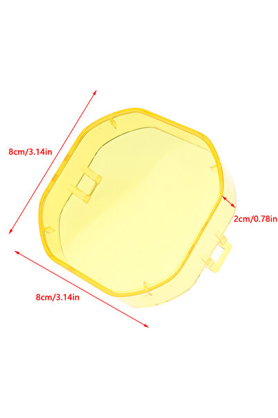 Choice1 Yellow Protective Yellow Black Lens Sheath for 40W LED Work Light, Du...