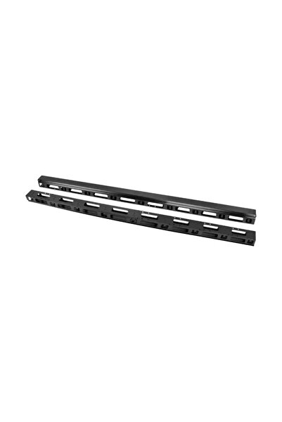Lanberg Organizator de cabluri AK-1210-B vertical pentru rack-uri verticale 4...