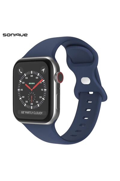 Sonique Λουράκι Σιλικόνης Butterfly Band για Apple Watch (42/44/45/49MM) Μπλε...
