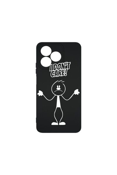 bestcase Премиум силиконов калъф, съвместим с Xiaomi Redmi 13, I Don't Care, ...