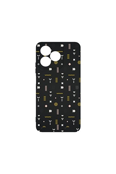 bestcase ¬Æ Husa Premium Silicon, Compatibila Cu Xiaomi Redmi 13, Symbols, SL...