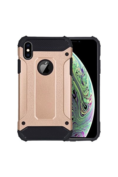 Sonique Θήκη Heavy Armor Apple iPhone X / iPhone XS Ροζ Χρυσό