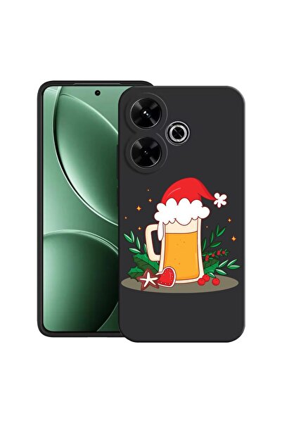 bestcase Husă pentru Xiaomi Redmi 13x cu design Xmas Beer, TPU mat ultra subț...