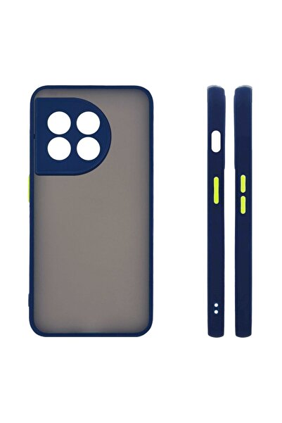 Sonique Θήκη Σιλικόνης Color Button Bumper OnePlus OnePlus 11 5G Μπλέ