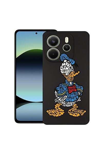bestcase ¬Æ Husa pentru Xiaomi Redmi Note 14, Calligraphy Donald, Slim Silico...