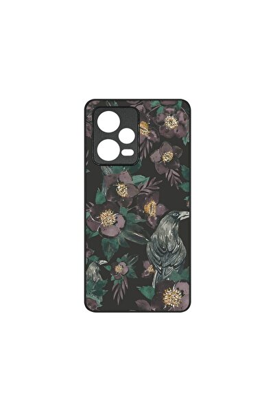 bestcase Λεπτή Γυάλινη Θήκη, Συμβατή με Xiaomi Redmi Note 12 5G, Μαύρο Κοράκι...