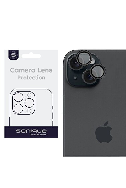 Sonique Προστασία Κάμερας με Γκλίτερ για τον Φακό Pro Apple iPhone 15 / iPhon...