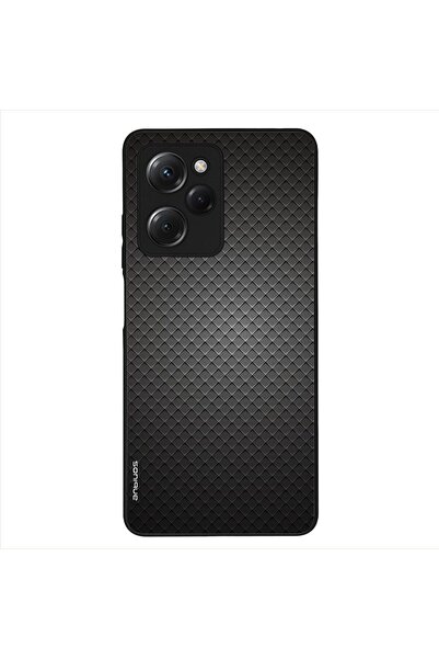 Sonique Θήκη Carbon Series για Xiaomi Poco X5 Pro 5G Γκρι