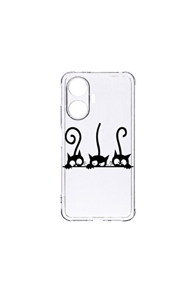 bestcase Θήκη για Xiaomi Redmi A3, BestCase® Αντικραδασμική 1.5MM, Γάτες, Τεχ...