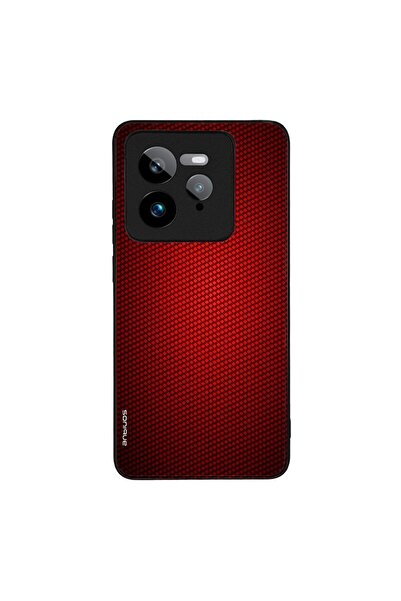 Sonique Θήκη Carbon Series για Realme Realme GT 7 Pro 5G Κόκκινο