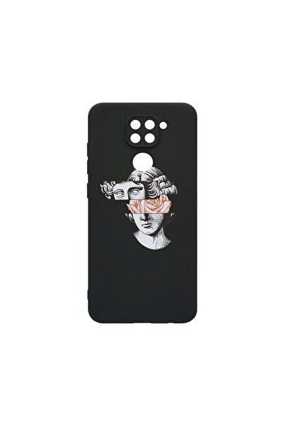 bestcase Λεπτή Θήκη Σιλικόνης 0.8MM, Συμβατή με Xiaomi Redmi Note 9, Άγαλμα Δ...