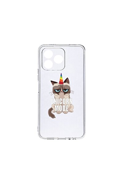 bestcase ¬Æ Husa Clear Silicon 2MM, Compatibila Cu Xiaomi Redmi 13, Grumpy Un...