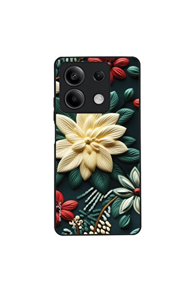 Sonique Θήκη 3D Flower Series για Xiaomi Redmi Note 13 5G Πράσινο