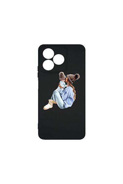 bestcase Θήκη Σιλικόνης Premium, Συμβατή με Xiaomi Redmi 13, Σχέδιο Κορίτσι-Μ...