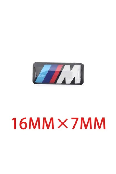 Choice4 4pcs 16mmx7mm Universal BMW Logo Car Steering Wheel Hub Caps Center E...