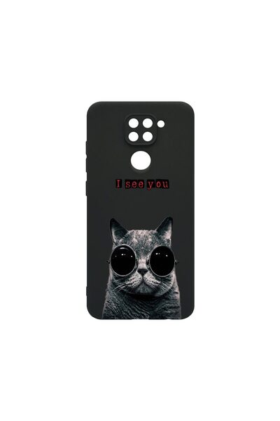 bestcase Тънък силиконов калъф 0.8ММ, съвместим с Xiaomi Redmi Note 9, Защита...