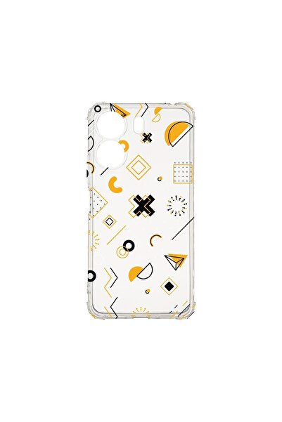 bestcase Противоударен калъф 1.5ММ, съвместим с Xiaomi Redmi 13C 4G, Символи,...