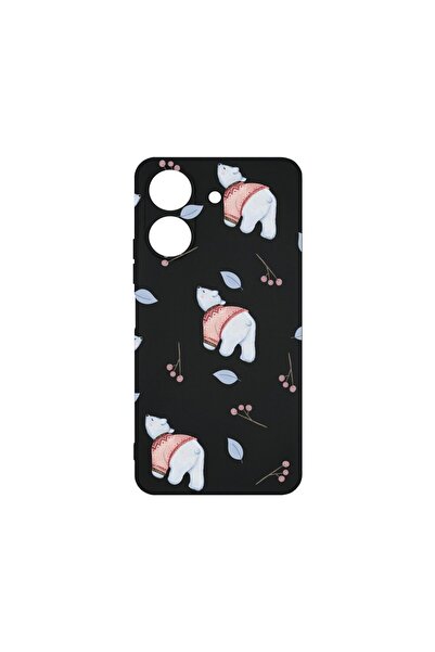 bestcase Λεπτή Θήκη Σιλικόνης 0.8MM, Συμβατή με Xiaomi Redmi 13C, Σχέδιο Παγω...