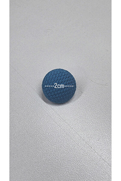 Zümrüdüanka Handmade Paket içeriği 12 adetdir mavi renk kumaş kaplamalı kanca...