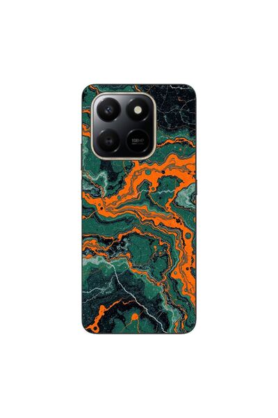 OEM Husa compatibila cu Honor 400 Smart Silicon Gel Tpu Model Soft Jade Marble