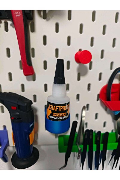 DU&ER Skadis Adhesive Stand |   Pegboard Quick Adhesive Organizer and Worksho...