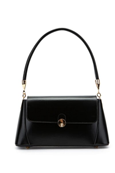 Mirel çanta Gold Buckle Detailed Shoulder Bag