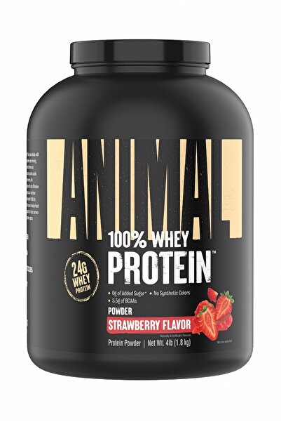 Animal Universal 100% Whey Protein Strawberry Flavored 1.8 kg