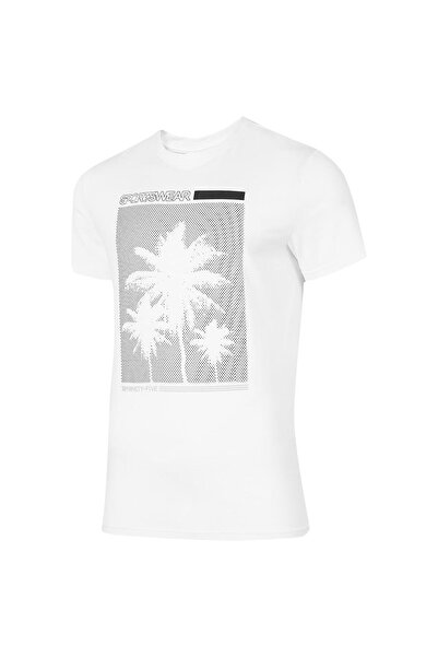 4F Men's Short-Sleeve T-Shirt L