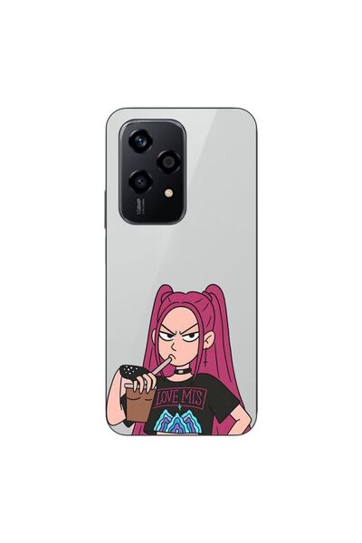 OEM Husa compatibila cu Honor 200 Lite Silicon Gel Tpu Model KPop Demon Hunte...