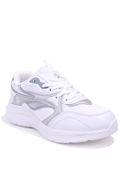 DAGOSTER Dza75-26106 White Gray Orthopedic Daily Women's Sports Shoes