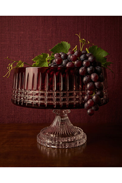 AKDEN STORE Crystal Hand-Cut Glass Presentation Bowl - Bowl