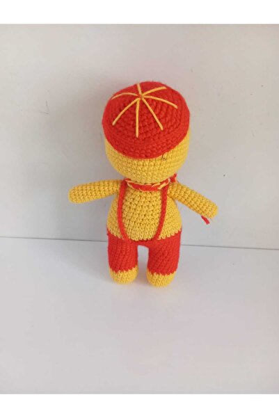 Masal Gurumi TARAFTAR GALATASARAY SPOR ÖRDEK AMİGURUMİ OYUNCAK (1 ADET)