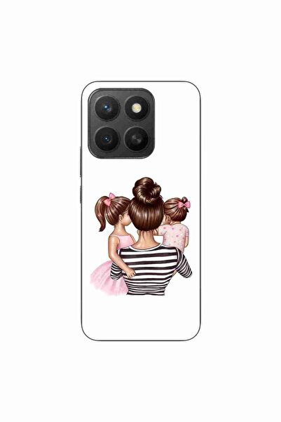 OEM Case compatible with Honor X8c Silicone Gel Tpu Model Mom and Girls