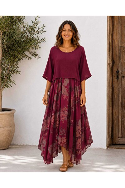 Butik Şans Women's Asymmetrical Cut Italian Double Suit
