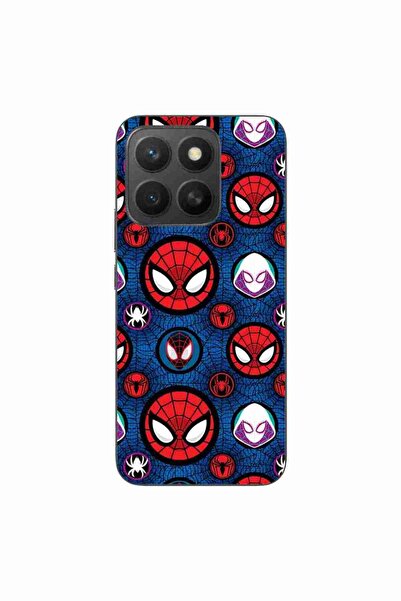 OEM Husa compatibila cu Honor X8c Silicon Gel Tpu Model Spiderman Face Pattern
