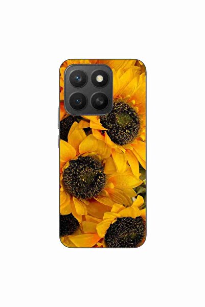 OEM Husa compatibila cu Honor X8c Silicon Gel Tpu Model Floarea Soarelui
