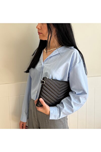 lalettobags Women's Embossed Portfolio & Clutch Bag