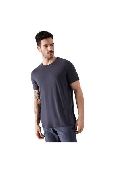 4F Bărbați& # Tricou cu mânecă scurtă x27;s - Funcțional S
