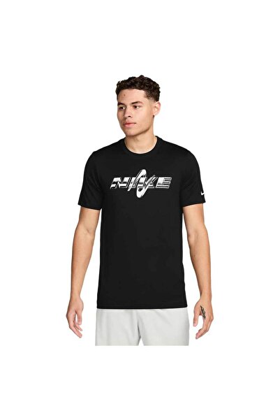 Nike Bărbați& # x27;s Tricou Dri-FIT Fitness cu mânecă scurtă XL