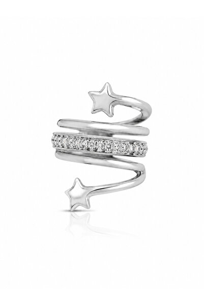 BeHaÇ Yıldızlı model kıkırdak küpe(earcuff)