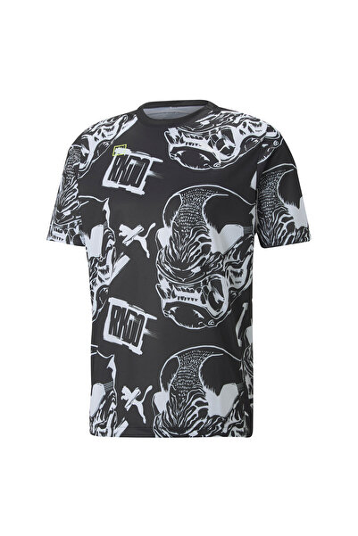 Puma Men RKDO E7 Performance Esports Short Sleeve Tee - Black