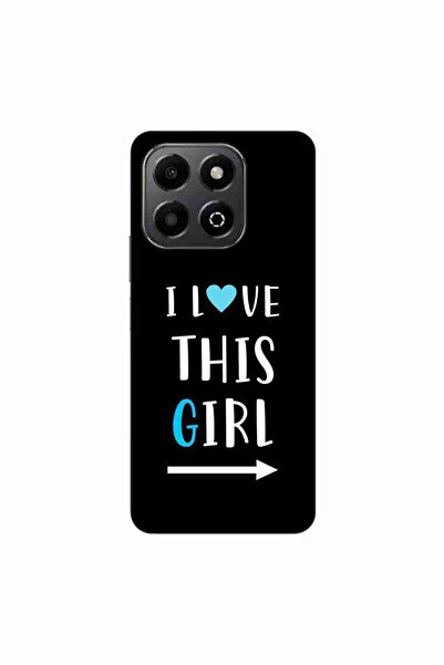 OEM Husa compatibila cu Honor X6b Silicon Gel Tpu Model Cupluri I love This Girl