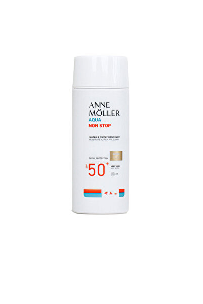Anne Moller Aqua Non Stop Wasser- Und Schweißresistentes Glow-fluid Lsf 50+ A...