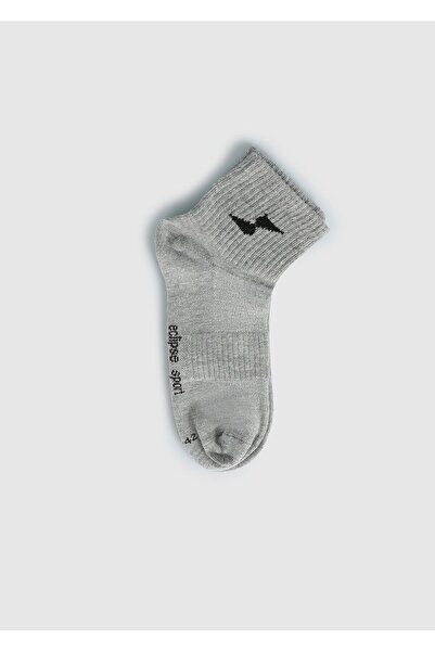 Eclipse Sport Gray Es004 Gray Quarter Single Socks